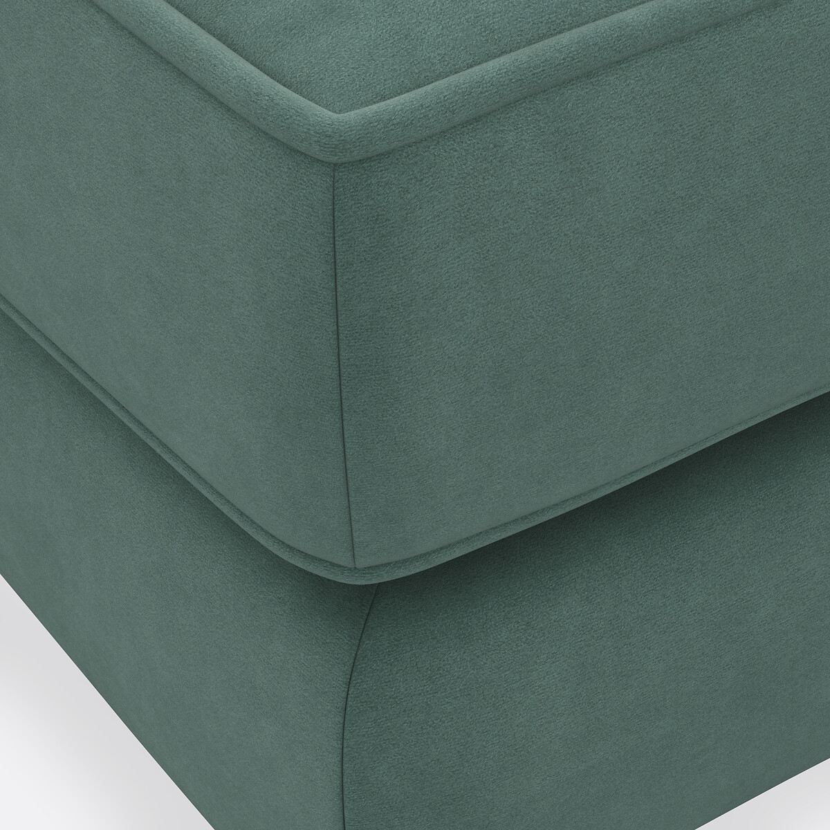 LA REDOUTE INTERIORS<br>Puffe em veludo, Topim