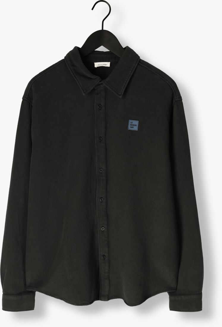 zwarte american vintage overshirt afaz chemises