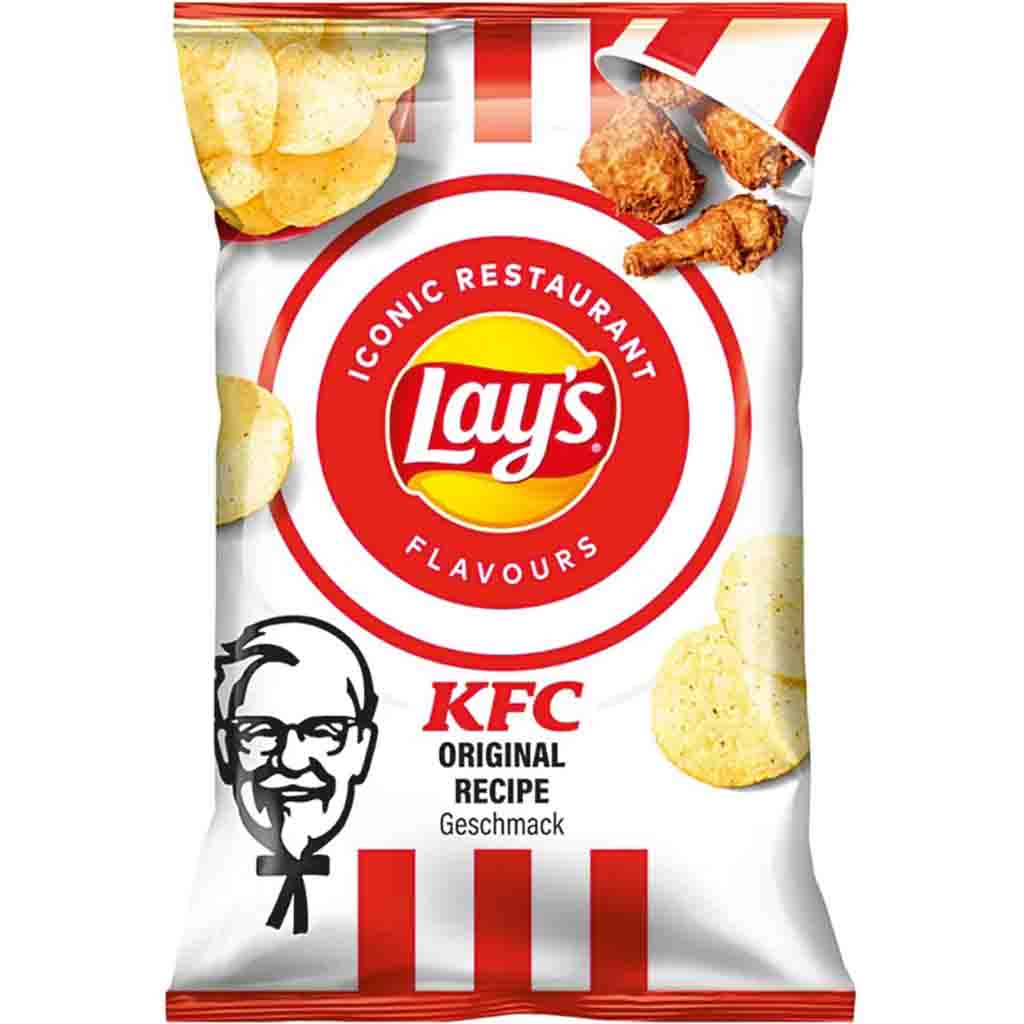 Lays Kartoffelchips KFC Original Recipe 150g MHD:30.3.25