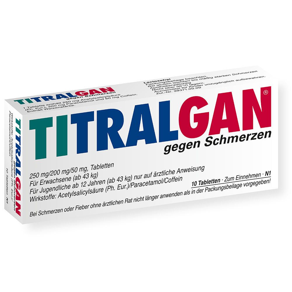 TITRALGAN® gegen Schmerzen