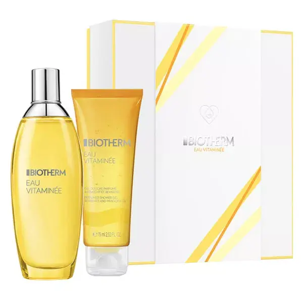 Biotherm Coffret Eau Vitaminée 100 ml + Gel Douche Parfumé 75 ml