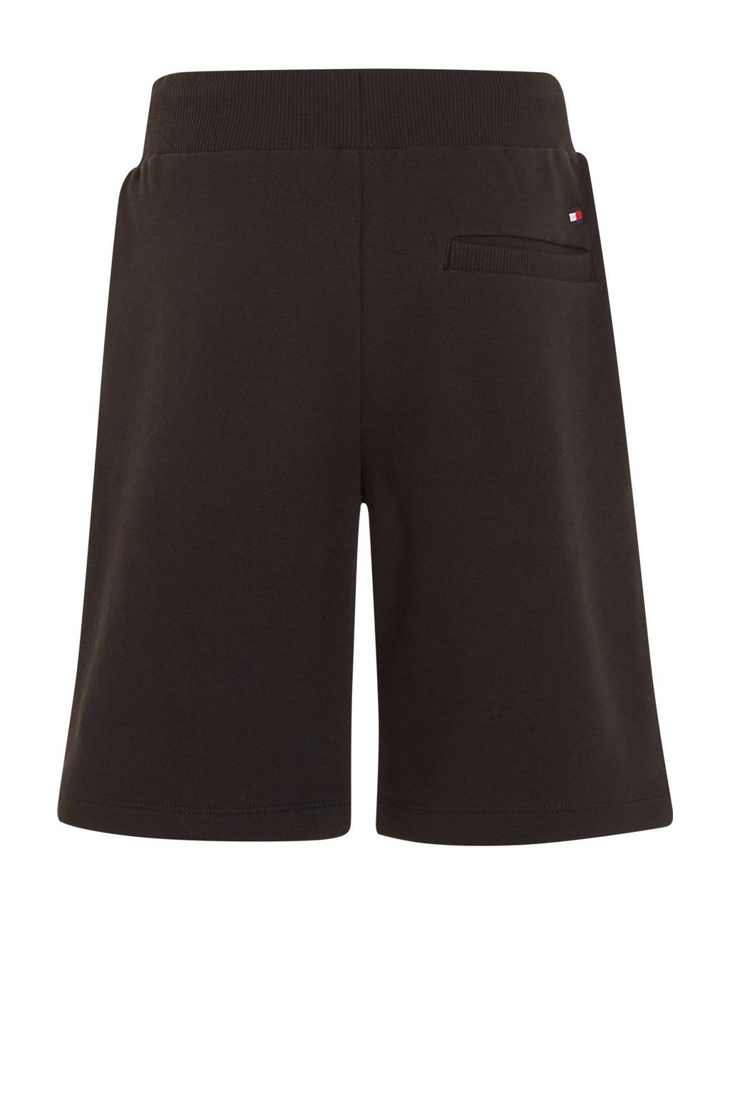 Tommy Hilfiger regular fit sweatshort zwart