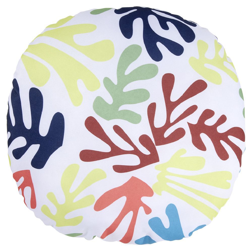 Coussin d'extérieur déperlant motif matisse multicolore 40x40cm
