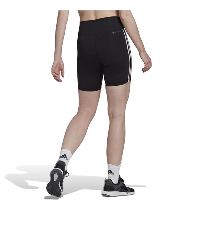 adidas Women Training Essentials 3-Stripes High-Waisted Short Tights