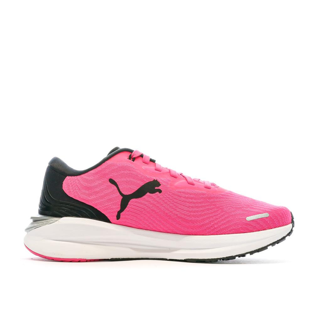 Puma Chaussures de Running Rose/Noire Femme Puma Electrify Nitro