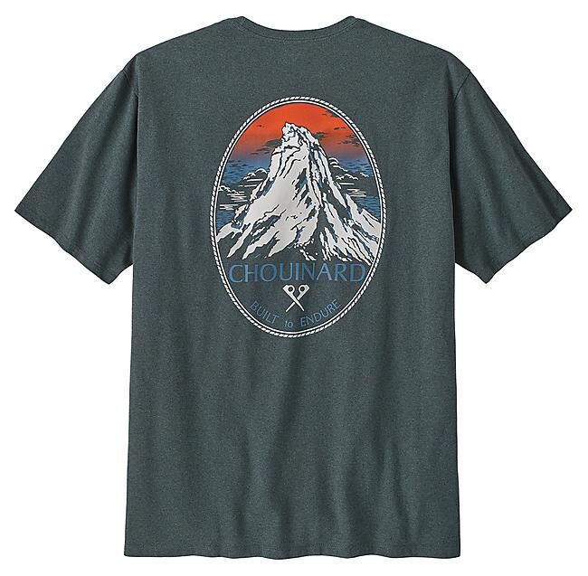 PATAGONIA - T-SHIRT MC M'S CHOUINARD CREST POCKET RESPONSIBILI