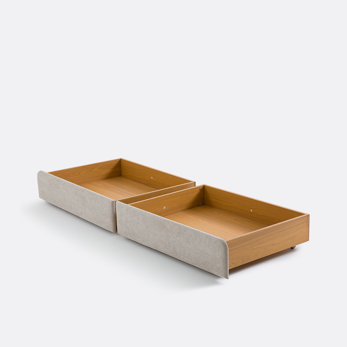 LA REDOUTE INTERIEURS<br>Conjunto de 2 gavetas de arrumação para cama Elori