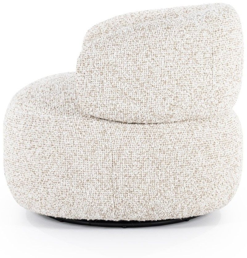 Draaifauteuil Beige 96107 Maeve B82 x D85 x H72 cm