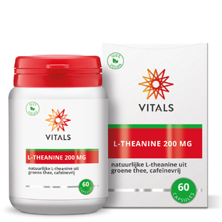 Vitals L-Theanine 200mg Capsules 60CP