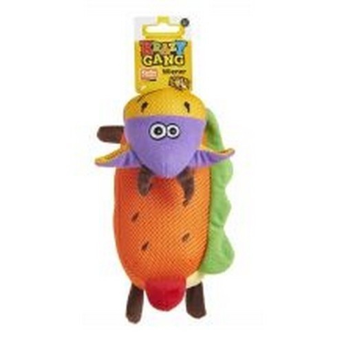 Brinquedo para cães em formato de salsicha da Krazy Gang (cores sortidas)