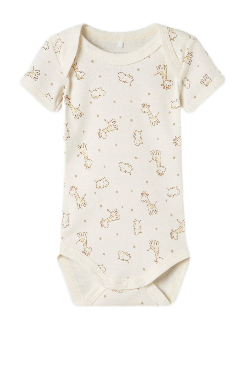 NAME IT romper NBNBODY - set van 3 beige/zand