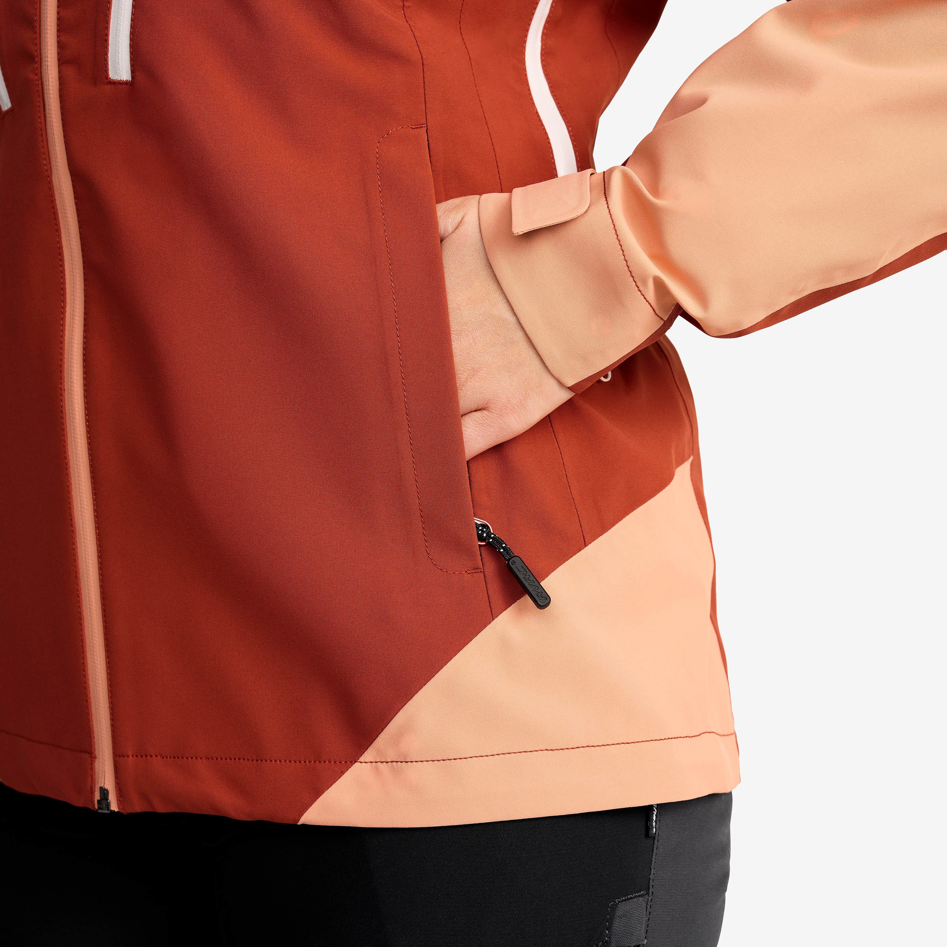 Silence Proshell 3L Jacket Dame Honey Pink/Cinnabar