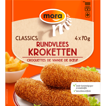 Mora Classics Rundvlees Kroketten 4 x 70 g