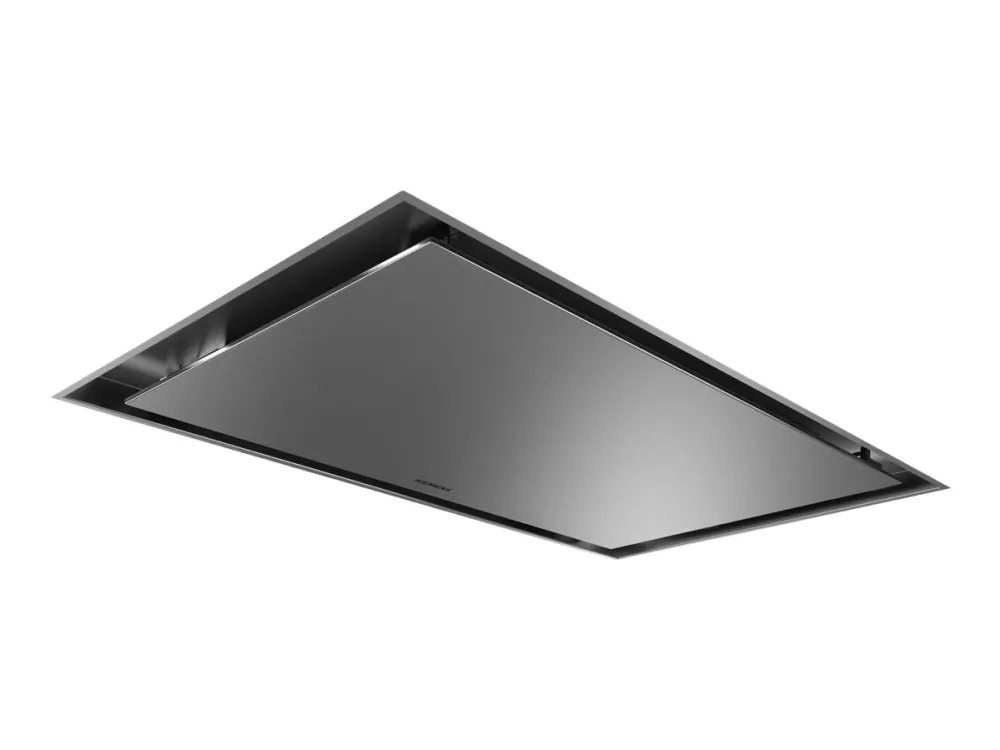 Siemens iQ500 LR97CAQ50 - Emhætte - Loftmonteret - bredde: 88.8 cm - dybde: 48.7 cm - udtrækning og recirkulation - med intern motor - rustfrit stål - Home Connect