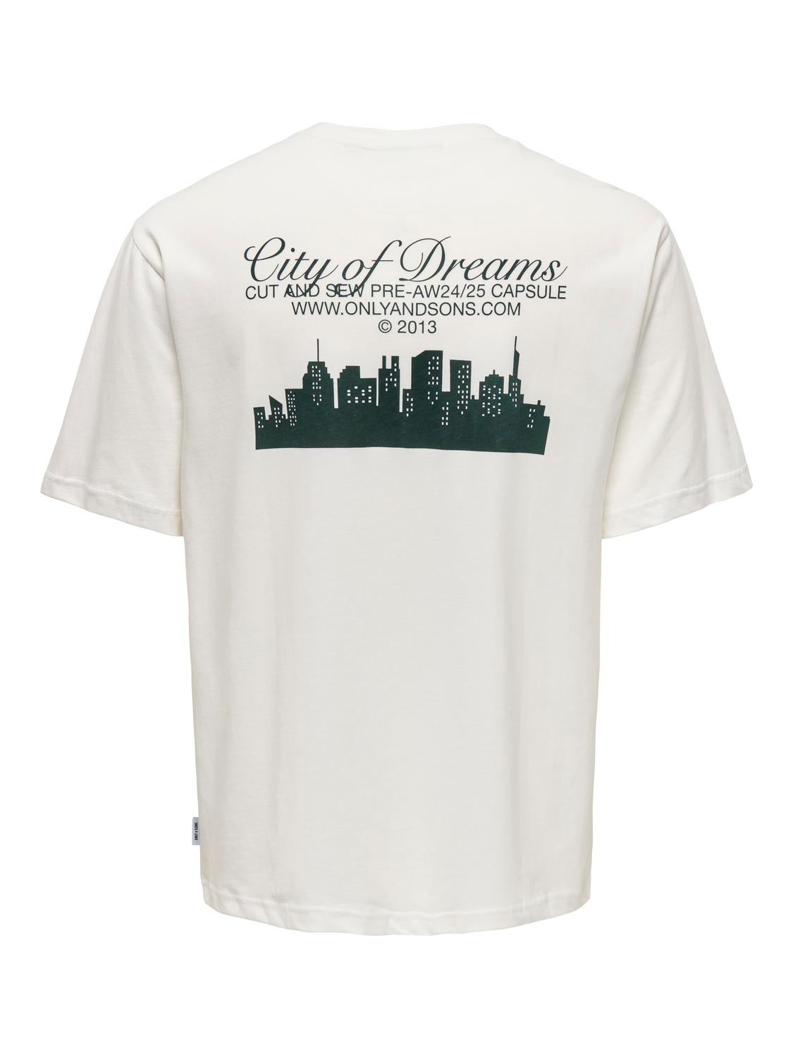 ONSRYLAN T-shirt Cloud Dancer
