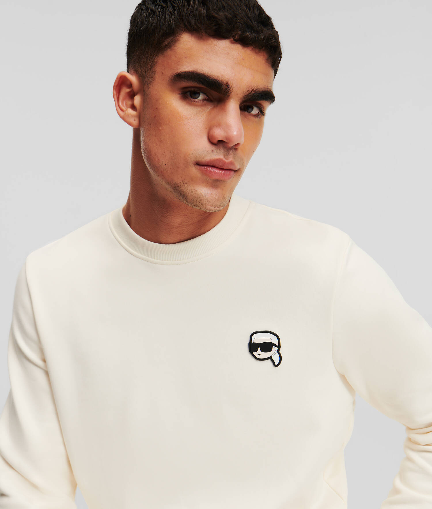 SWEAT-SHIRT AVEC EMPIÈCEMENT KARL IKONIK