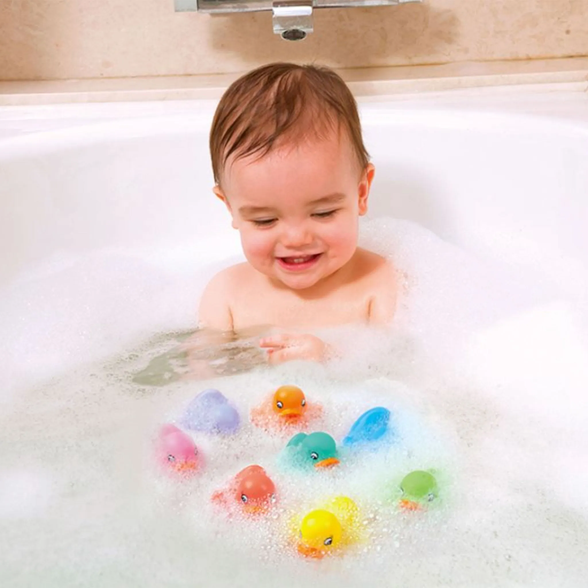 Kid Jouets Canards Colorés Pour Bain (8)