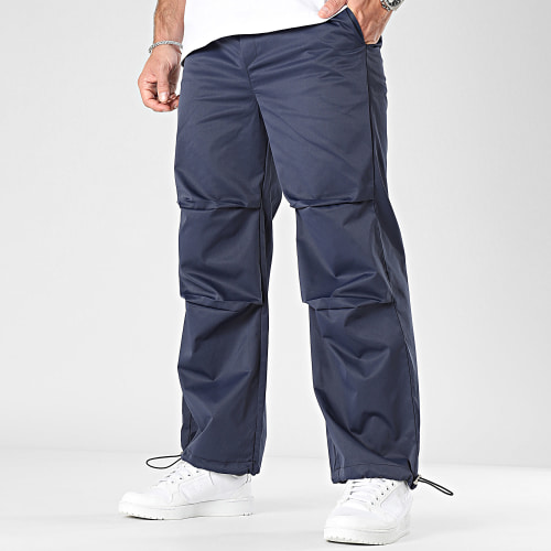 Pantalon Parachute Bleu Marine