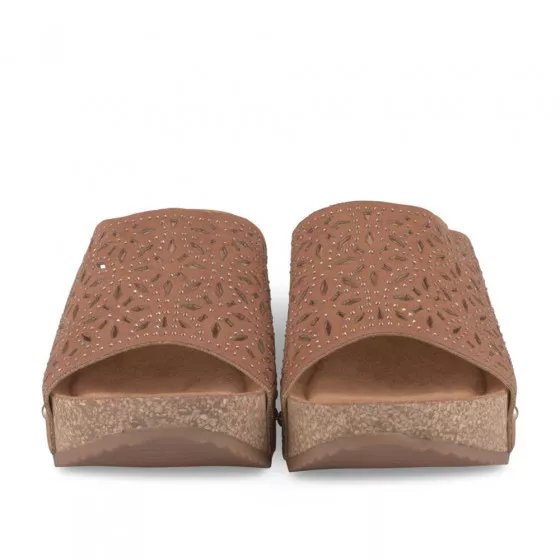 Mules COGNAC LADY GLAM
