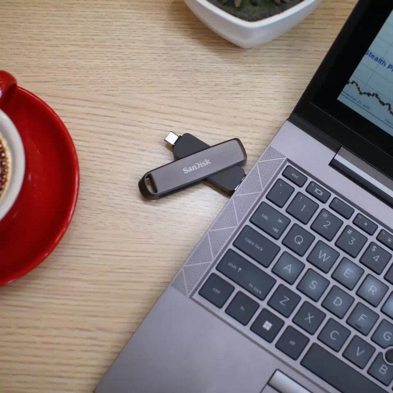 SanDisk SDDDE1-2T00-G46 lecteur USB flash 2 To USB Type-A / USB Type-C 3.2 Gen 2 (3.1 Gen 2) Noir