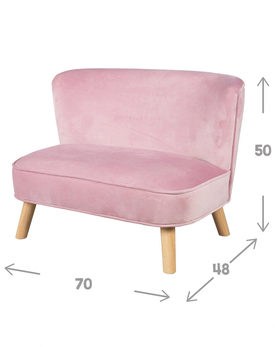 Kindersofa LIL SOFA (Farbe: mauve)