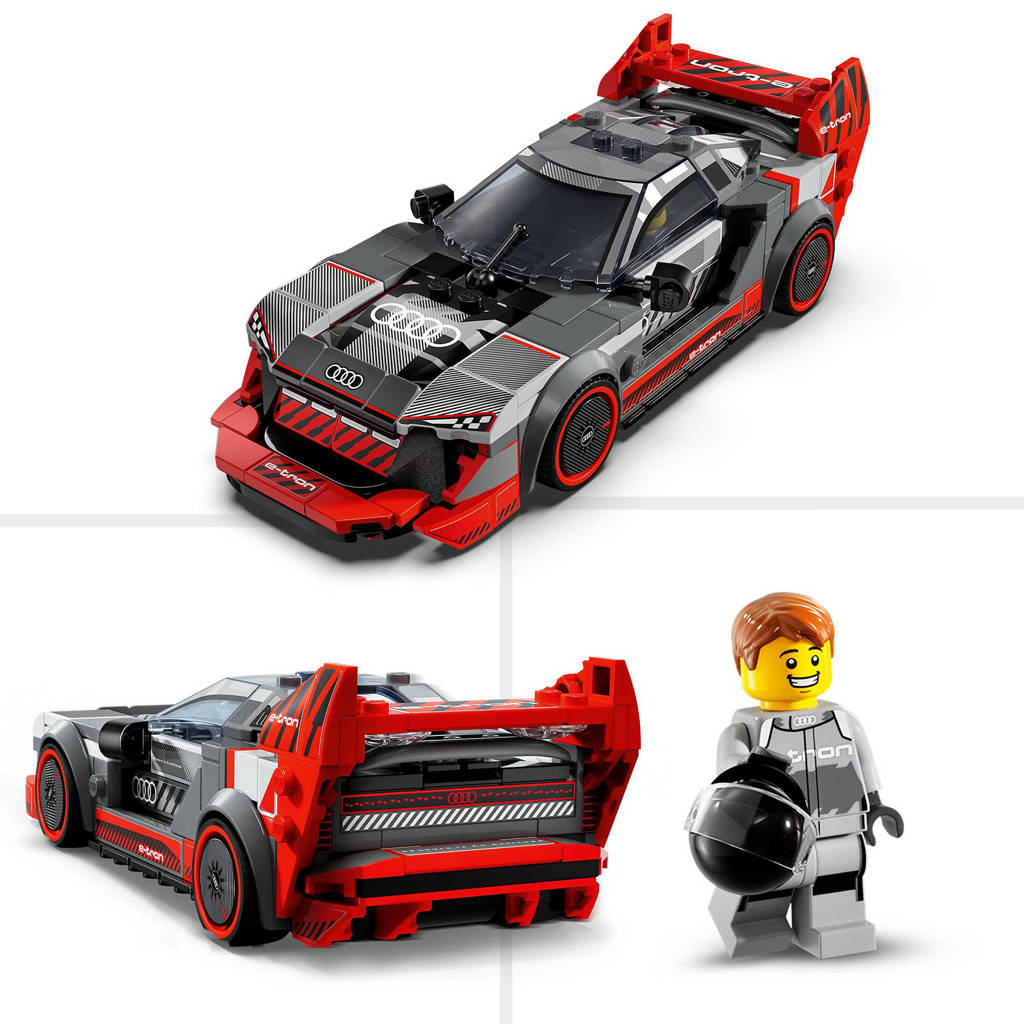 Hele leuke setAudi S1 e-tron quattro racewagen Speelgoed Auto Bouwpakket 76921