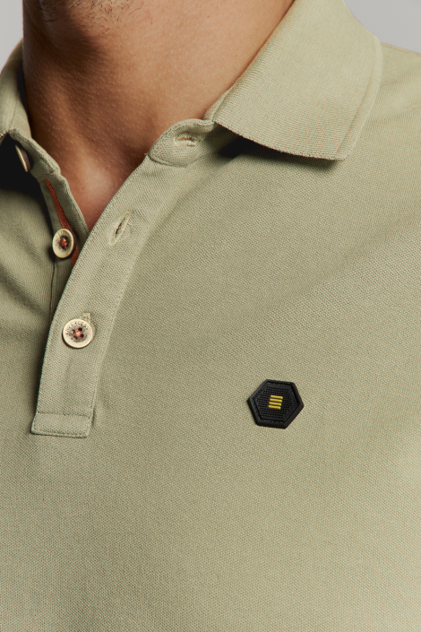 NO-EXCESS groene heren polo