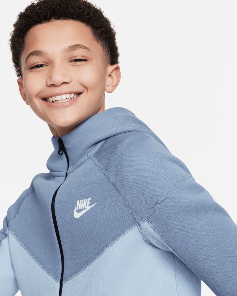 Sweat zippé à capuche Nike Sportswear Tech Fleece pour enfant