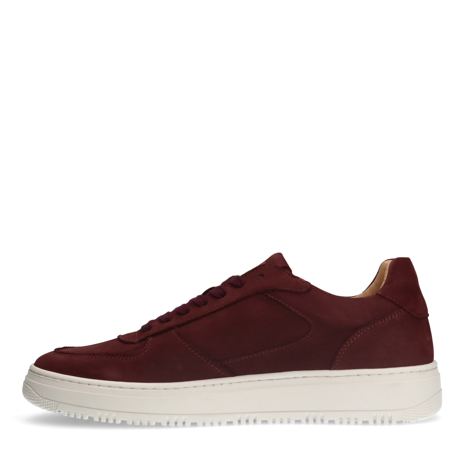 Bordeaux nubuck sneakers