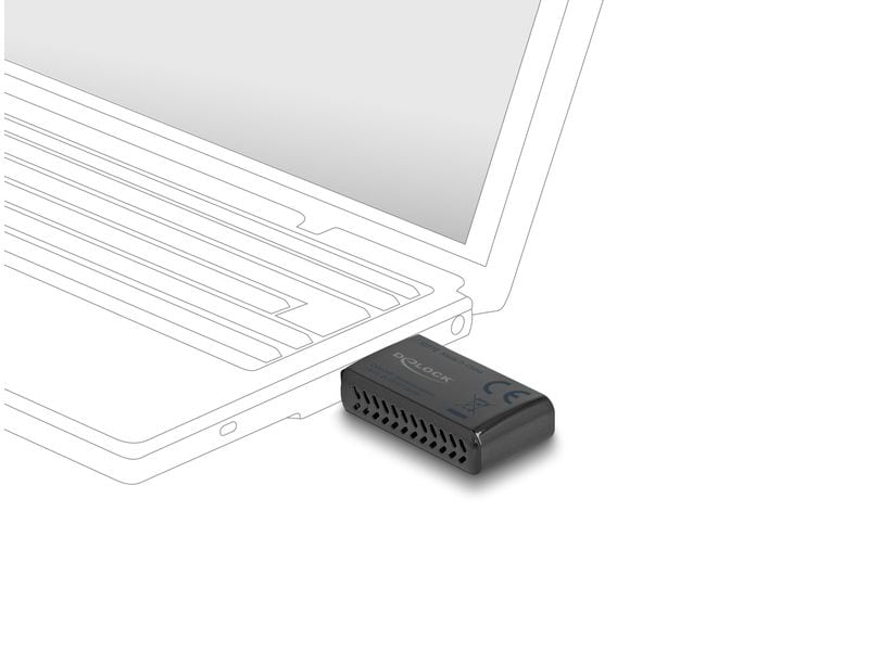 Delock WLAN-N USB-Stick AX1800 Delock Wi-Fi 6 Dualband WLAN USB Stick AX1800 (1201   574 Mbps)