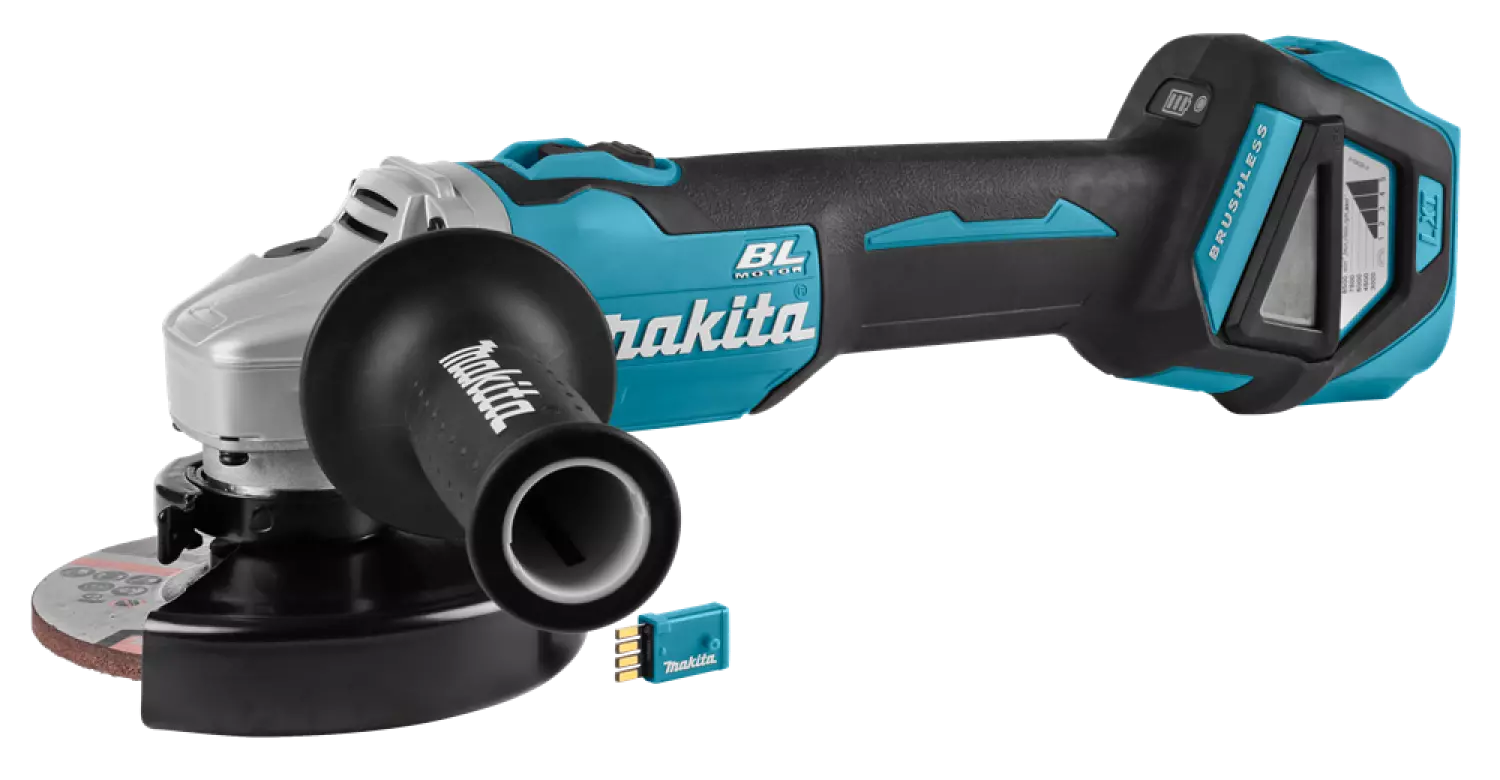 Makita DGA512ZJU 18V Li-ion accu Haakse slijper body in Mbox - 125 mm