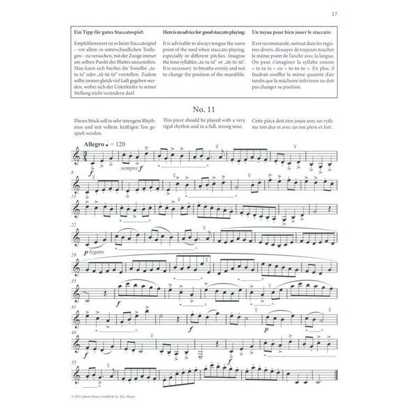 Schott Baermann Clarinet op.63 Vol.1