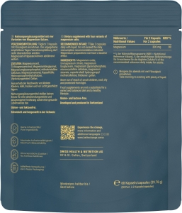 THE CHANGE Four-Fold Magnesium Kapseln Refill, 60 Stück