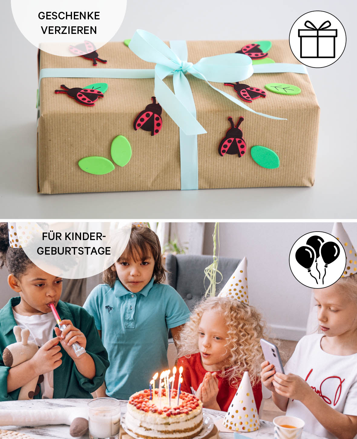 (96er Set) Moosgummi Tiere Sticker DIY Dschungel