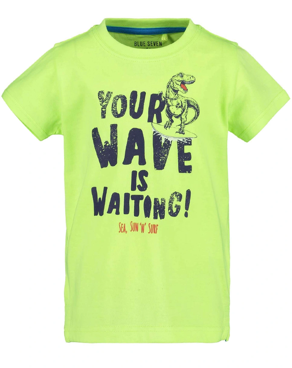 T-Shirt YOUR WAVE in hellgrün