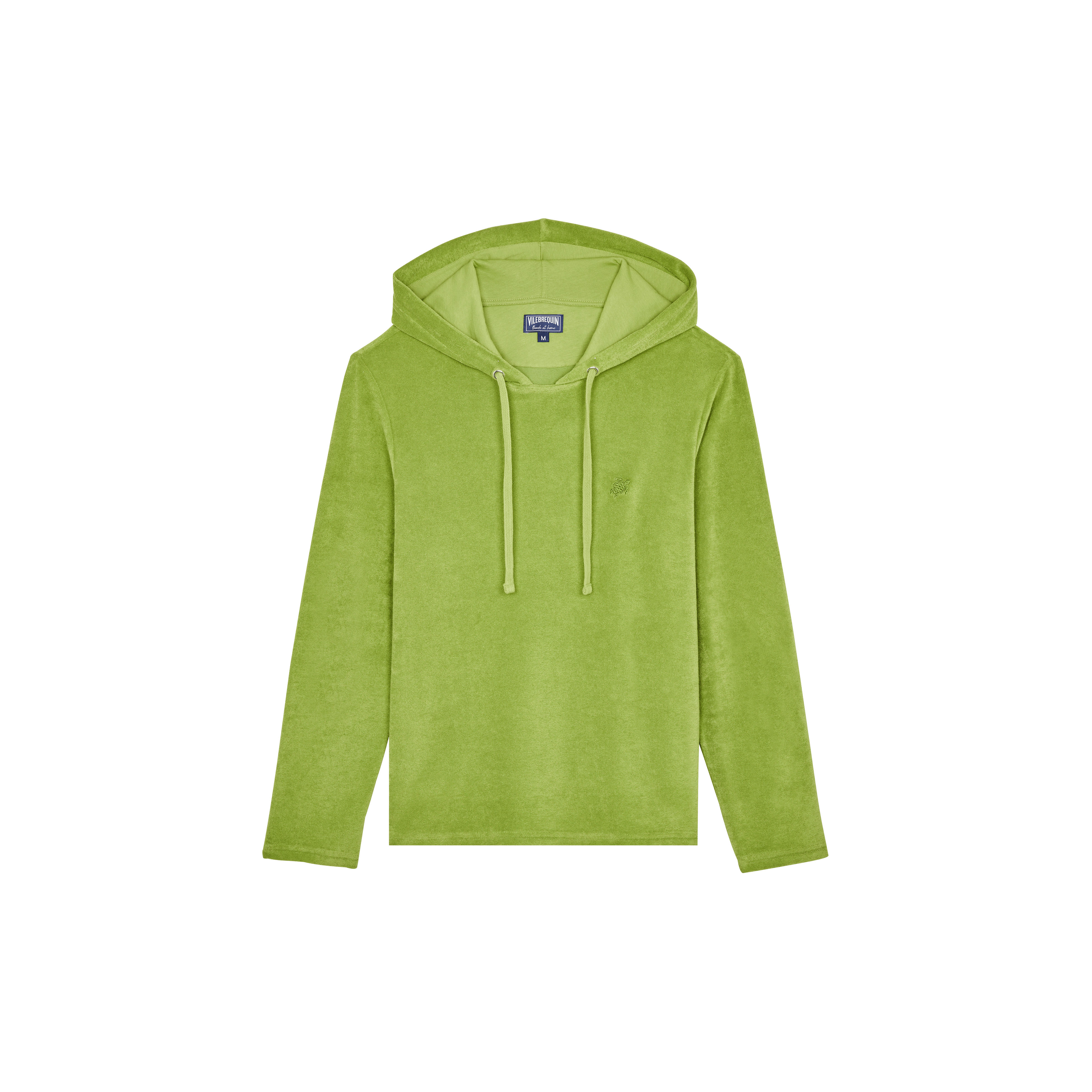 T-shirt manche longue à capuche en éponge