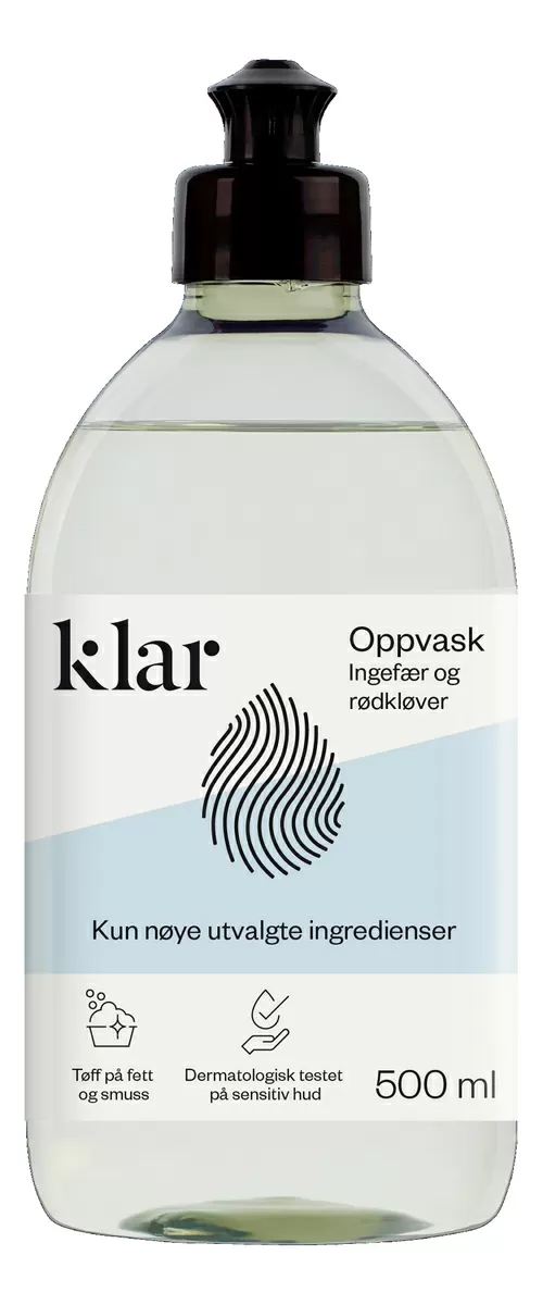 Klar Opvaskemiddel - 500 ml.