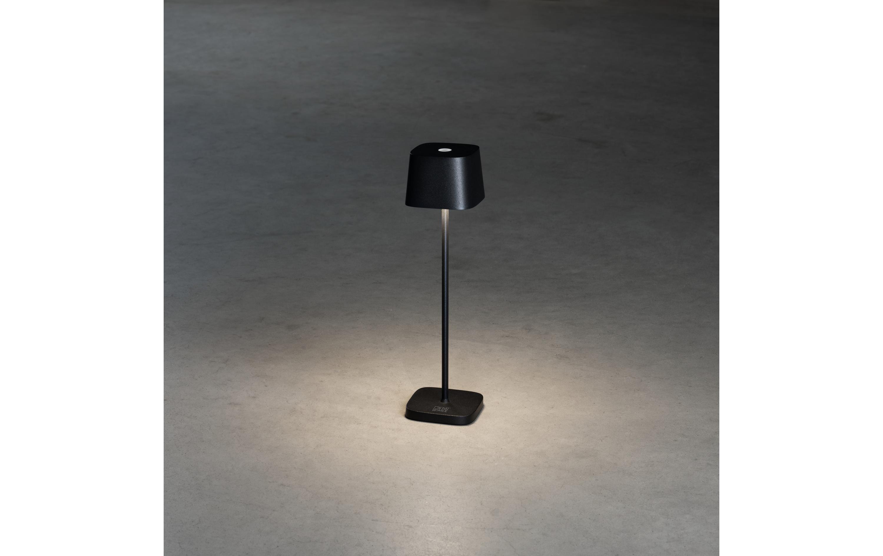 Akku-Tischleuchte Capri Mini USB, 2200-3000K, 2.2 W, SchwarzOutdoor-Leuchte