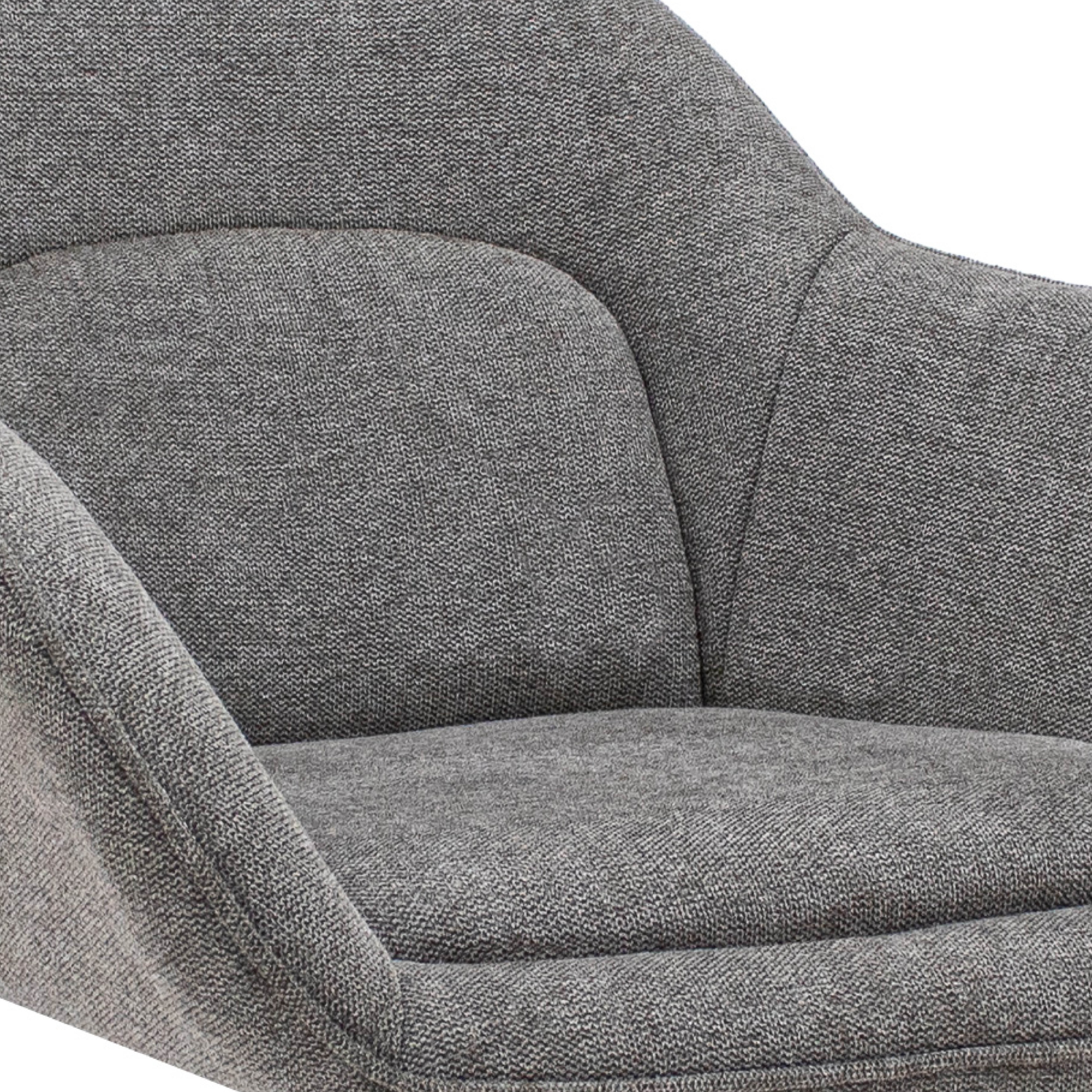 Kick Fauteuil Lux - donkergrijs