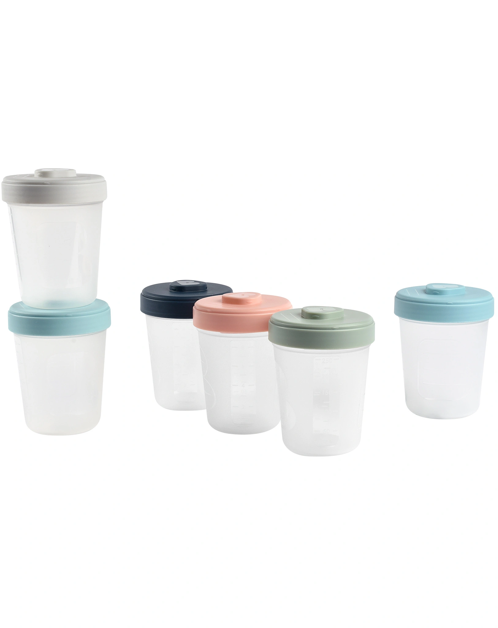 Portionsbehälter-Set CLIP (6x250 ml) 6-teilig
