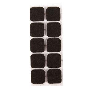 PATIN ADHESIF 20MM 20PCS CARRE
