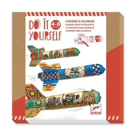 Djeco DIY: Flugzeuge