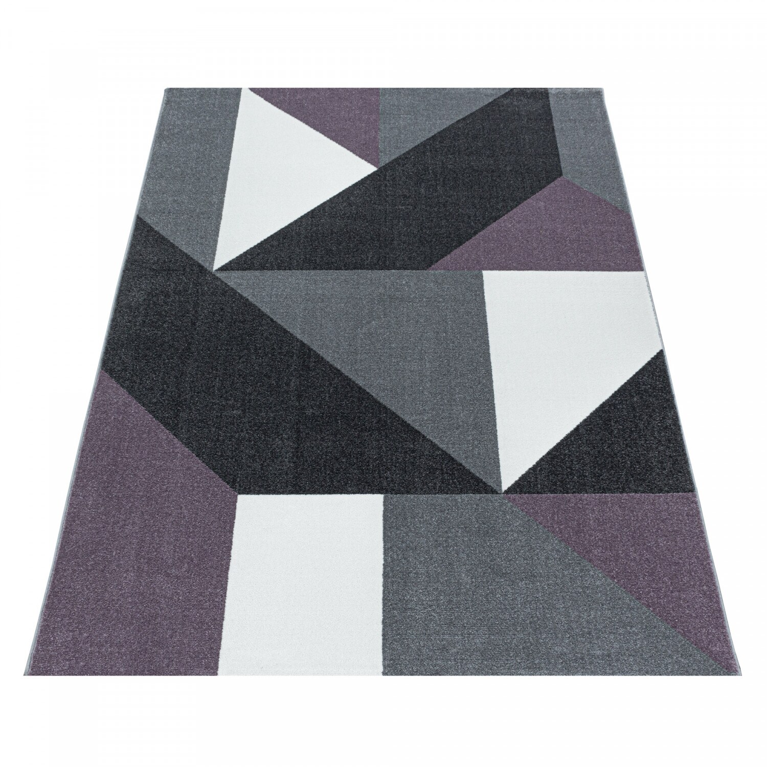 Wunderschöne Kurzflor Teppich, Moderner Designer Teppich rechteckig, Höhe 11 mm