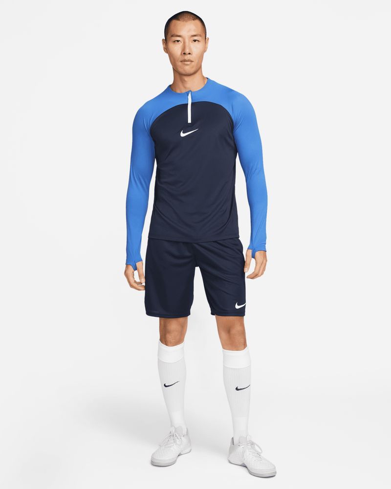 Haut d'entrainement 1/4 Zip Nike Academy Pro Bleu Marine pour homme