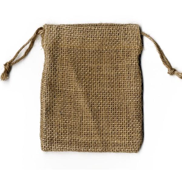 4 Sachets de toile de jute 9 x 11,5 cm Artemio
