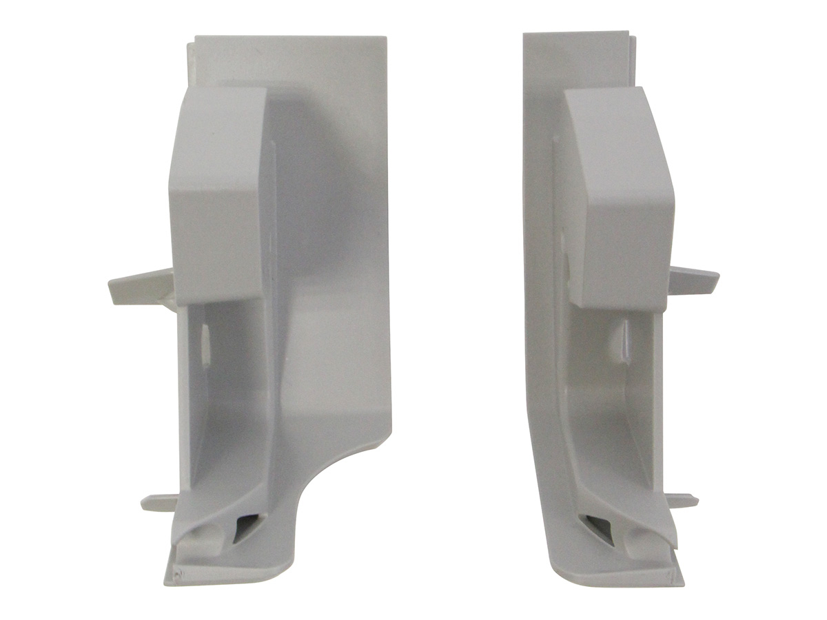 Thule Omnistor set eindkappen voorlijst 5200 aluminium