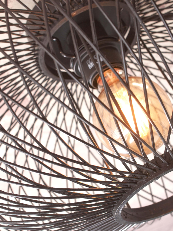 Good&Mojo Cango plafondlamp small Ø40 zwart