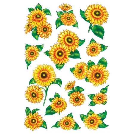 HERMA Sticker Sonnenblumen