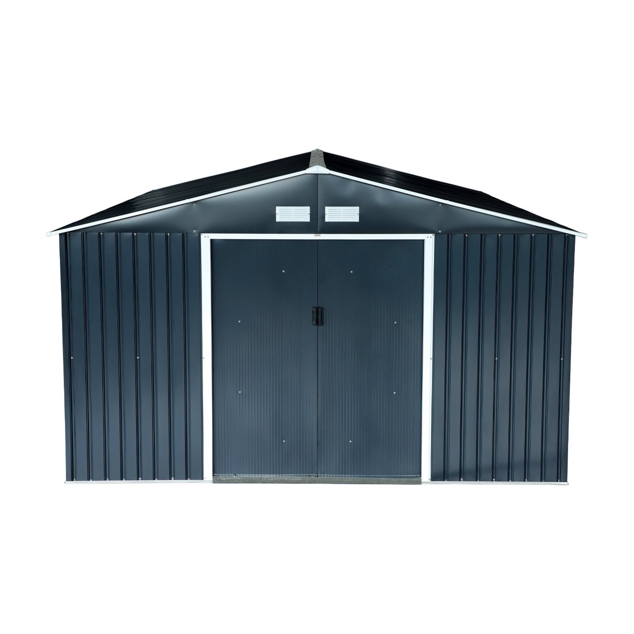 sweeek - 12,99 mÂ² metalen tuinhuis