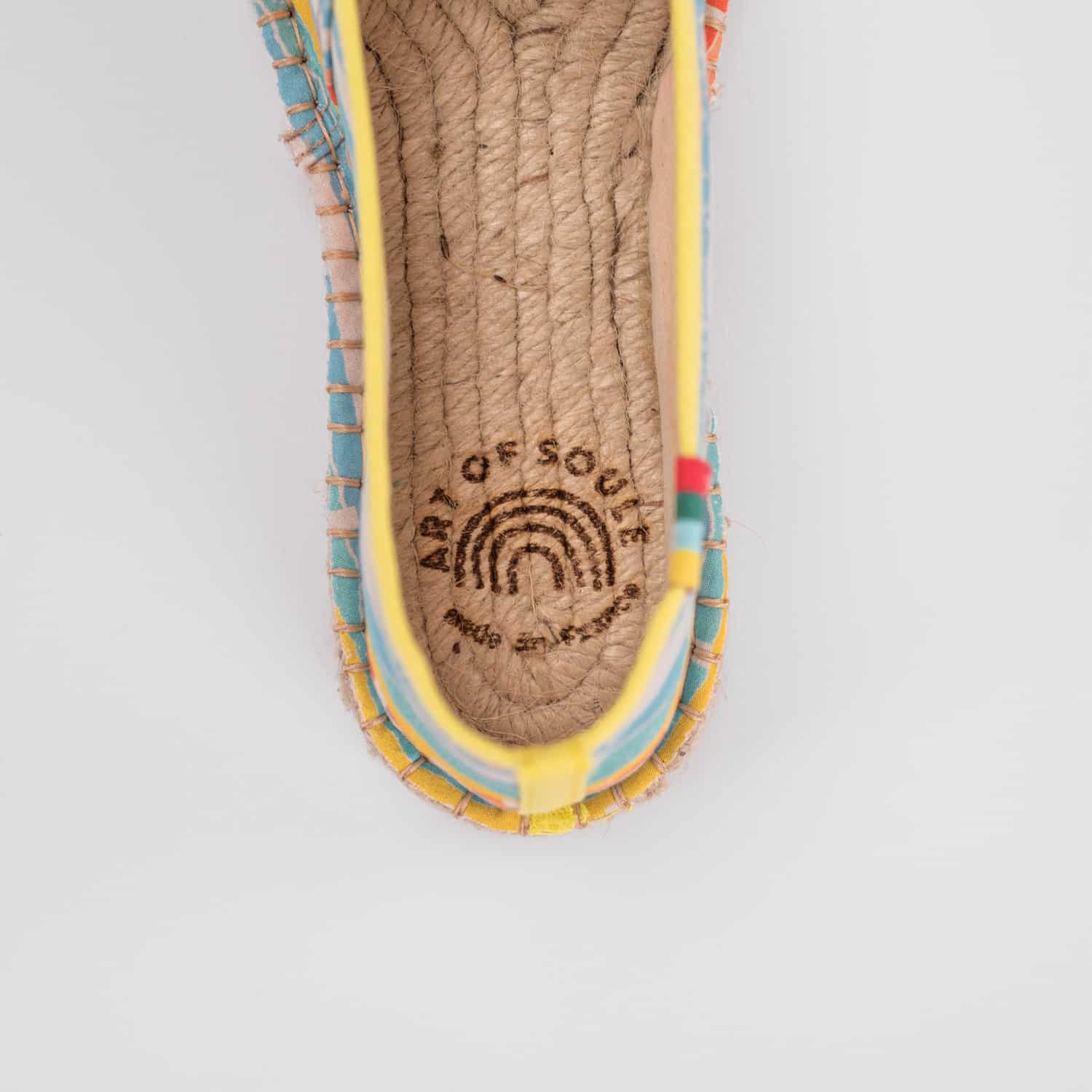 OLATU - Espadrilles imprimées | Bleu